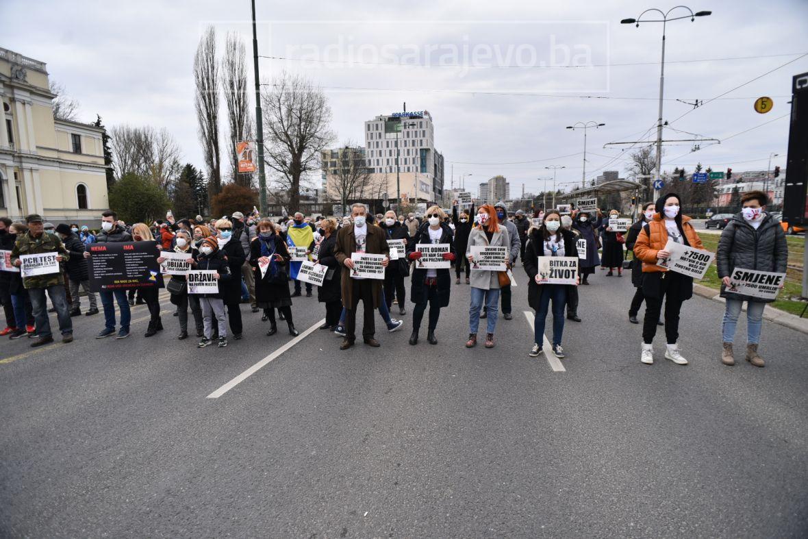 Protest građana Sarajeva - undefined